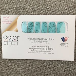 Color Street Nail Polish Strips - Mojave Turquoise